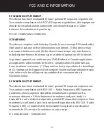 Preview for 21 page of Whistler WBU-800EU User Manual