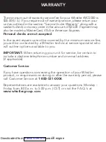 Preview for 13 page of Whistler WIC-5000 User Manual