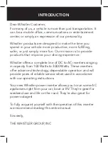 Preview for 3 page of Whistler XP200i Owner'S Manual