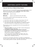 Preview for 15 page of Whistler XP200i Owner'S Manual