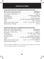 Preview for 23 page of Whistler XP200i Owner'S Manual