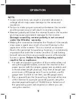 Preview for 11 page of Whistler XP800i Owner'S Manual