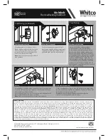 Preview for 2 page of Whitco Multibolt User Manual