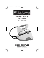 White and Brown DB 741 BLOW IRON User Manual preview