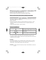 Preview for 6 page of White and Brown DB 741 BLOW IRON User Manual