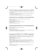 Preview for 7 page of White and Brown DB 741 BLOW IRON User Manual