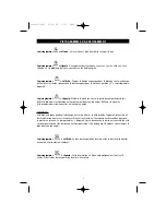 Preview for 8 page of White and Brown EX 830 Lazzio User Manual