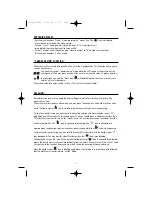 Preview for 13 page of White and Brown EX 830 Lazzio User Manual