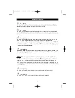 Preview for 15 page of White and Brown EX 830 Lazzio User Manual