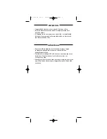 Preview for 6 page of White and Brown FA 822.1 User Manual