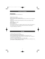 Preview for 10 page of White and Brown FA 836-Morning Pearl User Manual