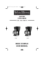 White and Brown FA 837 WAKE UP User Manual preview