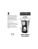 White and Brown FA 850 morning coffee User Manual preview