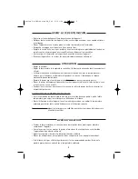 Предварительный просмотр 5 страницы White and Brown FR 586 MASSIMO User Manual