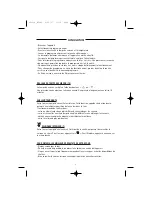 Предварительный просмотр 8 страницы White and Brown Greedy MF 282 (French) Mode D'Emploi