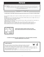 Preview for 2 page of White and Brown IP 427 Tania User Manual