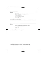 Preview for 11 page of White and Brown JE 614 Acapulco User Manual