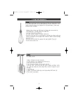 Предварительный просмотр 12 страницы White and Brown MM 596 Malmo User Manual