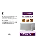 Preview for 1 page of White and Brown MO 2620 Jazz User Manual