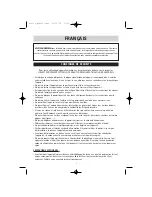 Preview for 2 page of White and Brown MO 2630 Jazz User Manual