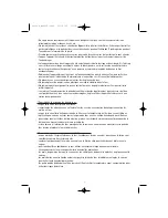 Preview for 3 page of White and Brown MO 2630 Jazz User Manual