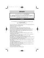 Preview for 19 page of White and Brown MO 2630 Jazz User Manual