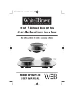 White and Brown PC 461 User Manual предпросмотр