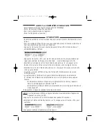 Preview for 4 page of White and Brown TB 580 Melchior User Manual