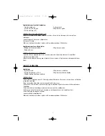 Предварительный просмотр 7 страницы White and Brown TG 570 Fresca User Manual