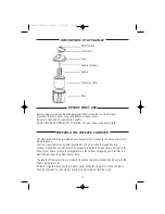 Предварительный просмотр 12 страницы White and Brown TG 579 Strawberry User Manual