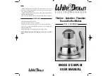 White and Brown TH 04-CASSANDRA User Manual preview