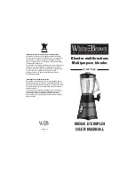 Preview for 1 page of WHITE BROWN BL 538 User Manual