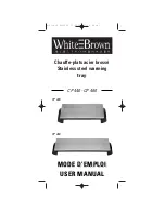 WHITE BROWN CP 440 User Manual preview