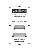 Preview for 1 page of WHITE BROWN CP 440 User Manual