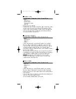 Preview for 15 page of WHITE BROWN CV 564 User Manual