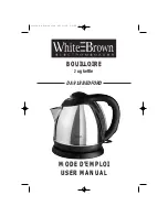 WHITE BROWN DA 918 User Manual preview
