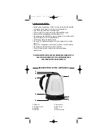 Preview for 6 page of WHITE BROWN DA 920 User Manual