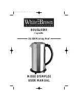 WHITE BROWN DA 936 User Manual preview