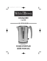 Предварительный просмотр 1 страницы WHITE BROWN DA 973 User Manual