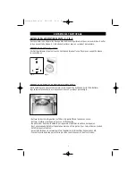 Preview for 8 page of WHITE BROWN EX 823 User Manual