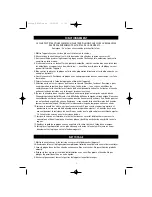 Preview for 5 page of WHITE BROWN FP 563 User Manual