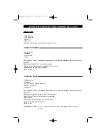 Preview for 9 page of WHITE BROWN FP 563 User Manual