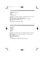 Preview for 10 page of WHITE BROWN FP 563 User Manual