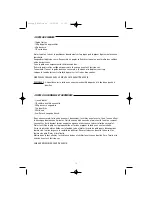 Preview for 12 page of WHITE BROWN FP 563 User Manual