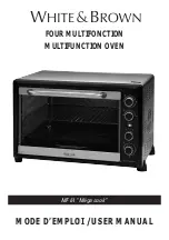 Preview for 1 page of WHITE BROWN Mega cook MF 61 User Manual