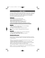 Preview for 5 page of WHITE BROWN TA 667 User Manual