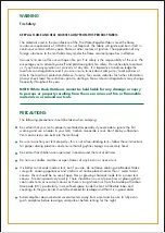 Preview for 2 page of White Duck Outdoors Avalon Series Owner'S Manual