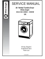 White Knight 0312 44C 15003 - C45CW Service Manual preview