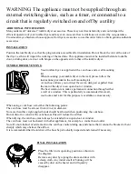 Preview for 4 page of White Knight C35AW Instructions For Use Manual