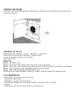 Preview for 9 page of White Knight C831WV Instructions For Use Manual